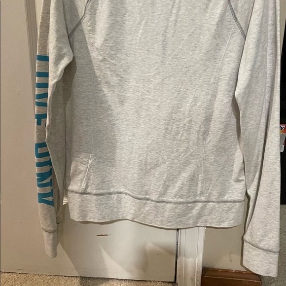 Pink Victoria’s Secret Women’s Quarter Zip Logo Sweatshirt NWOT - Picture 10 of 10